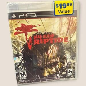 Dead Island Riptide PS3 GameAction-packed zombie survival game unopened